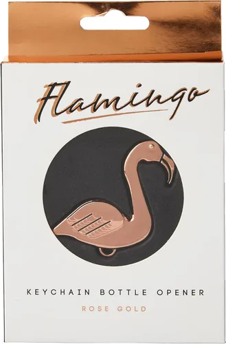 Miniatura 3 de Gift Republic Flamingo - Abrebotellas, mediano, rosa