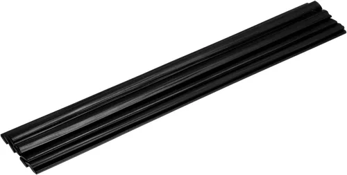Miniatura 48 de MECCANIXITY 5 varillas de soldadura de plástico amarillo de 0.374 in x 9.843 in HDPE cinta plana de soldadura de plástico para reparar tanques