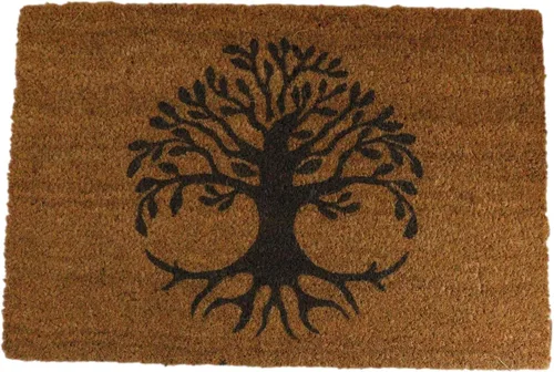 Miniatura 10 de Ebros Gift Metafísica Magic Wicca Occult Witcraft - Tapete con respaldo de vinilo de fibra de coco y fibra de coco para Halloween, 24 x 16 pulgadas