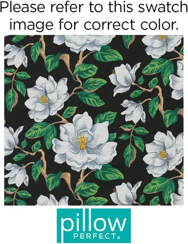 Miniatura 7 de Pillow Perfect Cojín cuadrado para silla esquinera de 1 pieza con respaldo sólido para interiores y exteriores, con lazos, asiento profundo