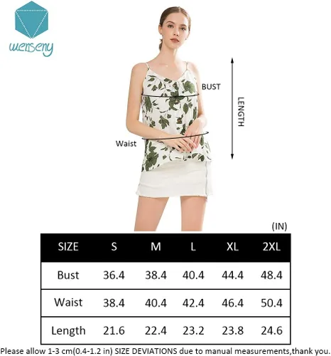 Miniatura 6 de Strappy Tank-Tops for Womens Floral-Prints Button-Down V-Neck Sexy Sleeveless-Blouses Casual Cami-Shirts