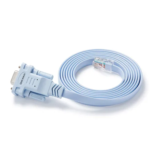 Miniatura 3 de Cable de consola DB9 a RJ45, compatible con Cisco Routers Switches Firewalls CAB-CONSOLE-RJ45