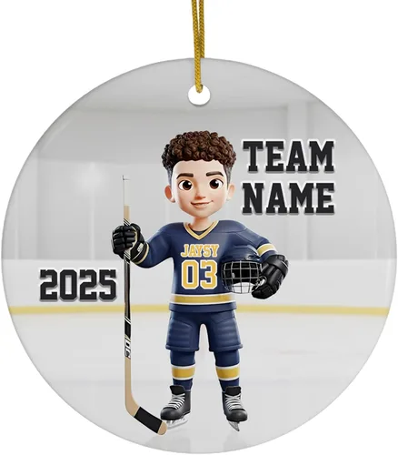 Miniatura 33 de FLOCHIL Adornos Personalizados de Bailarina de Navidad 2025 para Niña, Adornos Personalizados de Bailarina para Árbol de Navidad, Regalo