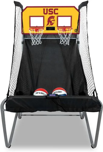 Miniatura 31 de Pop-A-Shot - Home Dual Shot with NCAA Graphics l Sensor Scoring l 16 Game Modes l 7 Balls l Foldable Storage l for All NCAA Fans