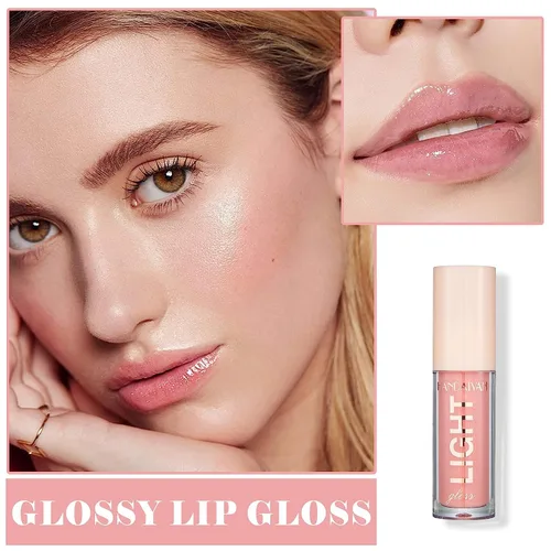Miniatura 7 de Juego de 6 brillos de labios hidratantes suaves, hidratantes, neutros, nude, nutritivo, brillante, para mujeres y niñas