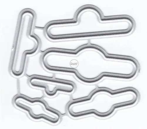 Miniatura 20 de DzIxY Bonitas notas de clip redondas troqueles de corte de metal para hacer tarjetas, juegos de troqueles de papel para grabar, álbum, plantillas 2