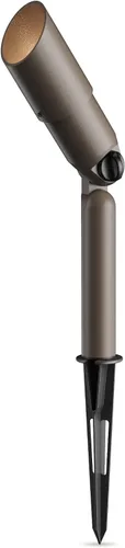 GOODSMANN Foco de paisaje de bajo voltaje 20 W, luz halógena de 12 V CA, 176 lúmenes, iluminación de paisaje al aire libre con conector y estaca de