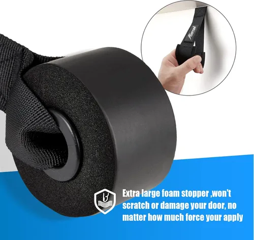 Miniatura 5 de HPYGN Anclaje de Puerta para Bandas de Resistencia, Accesorio de Ejercicio de Entrenamiento en Casa-Gimnasio para Correa de Yoga, Terapia Física