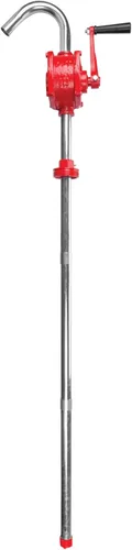 Miniatura 2 de Bomba de Barril Rotatoria Performance Tool W54270, Bombea Aceites de Viscosidad Ligera a Media, Tubo de Succión de 3 Piezas, Barriles de 30-55