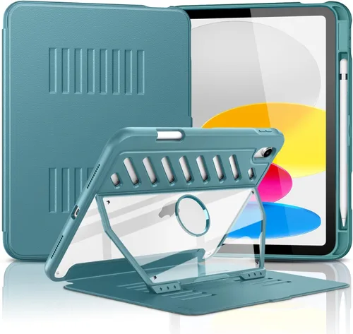 Miniatura 10 de MoKo Funda para iPad (A16) 11ª Generación de 11 pulgadas 2025/iPad 10ª Generación de 10.9 pulgadas 2022 con Soporte para Lápiz