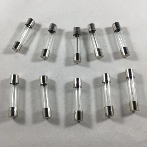 Miniatura 3 de Compstudio 10 Piezas F30AL250V 6X30MM 30A Fusible de Vidrio de Soplado Rápido (1/4" x 1-1/4")