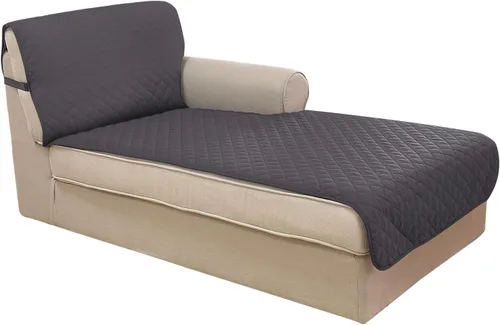 Miniatura 125 de U-NICE HOME Funda de sofá reversible para perros con correas elásticas, resistente al agua, protector de muebles para mascotas, funda de sofá