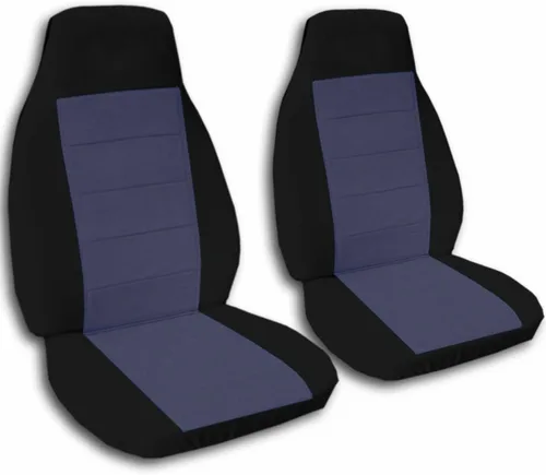 Miniatura 21 de TOTALLY COVERS Compatible con Ford F-150 F-250 F-350 de 1992-1998 con dos tonos para asiento de camión (sillas capitanes/cubos) con reposabrazos