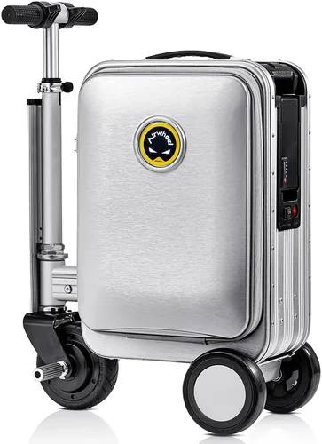 Miniatura 2 de SE3S Smart Riding Luggage Electric Suitcase Scooter with Removable Battery (silver)