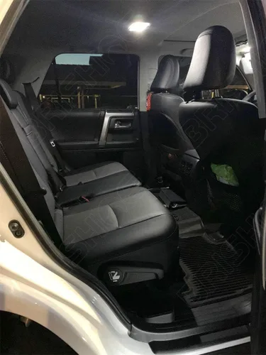 Miniatura 3 de Kit de luz interior LED blanca para Toyota 4Runner 2010-2020 2021 2022 súper brillante 6000K paquete de bombillas LED interiores + luces de Blanco