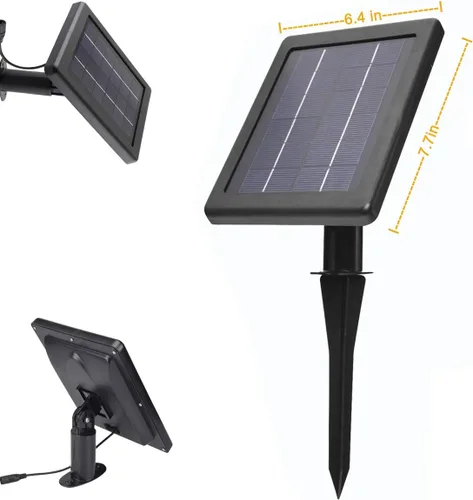 Miniatura 8 de SUNLONG Focos Solares para Exteriores Impermeables Brillantes Luces Solares de Pared LED Luz de Seguridad de Inundación Solar para Bandera Patio