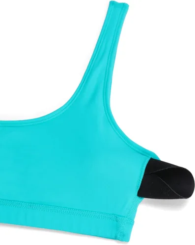 Miniatura 26 de CRZ YOGA Butterluxe - Mini brasier para mujer, cuello redondo, de bajo impacto, inalámbrico, deportivo, yoga, acolchado, para entrenamiento