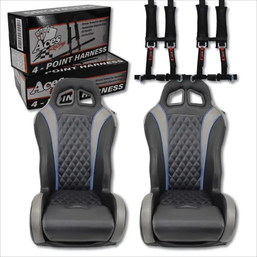 Miniatura 17 de Asientos de suspensión Polaris RZR con arneses