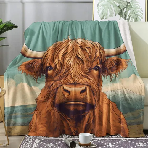 Miniatura 19 de Manta occidental, manta de vellón azteca para sofá, cama, mantas y mantas con patrón de nativos americanos, manta de franela de felpa súper suave