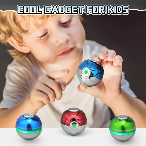Miniatura 6 de Juguete Fidget Spinner de Metal Relleno de Huevo de Pascua para Regalo de Niño, Spinner de Dibujos Animados Luminoso de Servicio Pesado Regalo