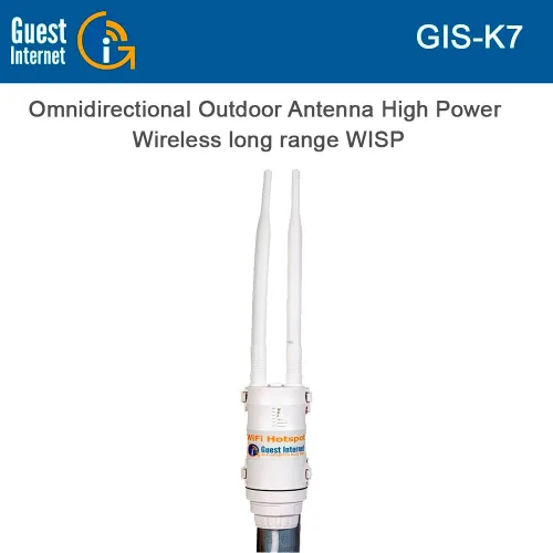 Miniatura 3 de GIS-K7 Antena al aire libre omnidireccional WISP inalámbrico de alta potencia