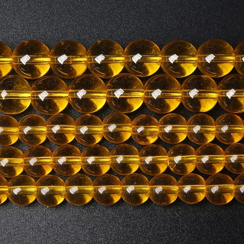 Miniatura 21 de 100 cuentas redondas sueltas de hematita negra de grado AAA para hacer joyas y pulseras
