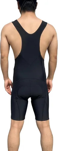 Miniatura 7 de sponeed Pantalones cortos de ciclismo para hombre, con relleno transpirable, UPF 50+
