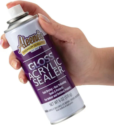 Miniatura 2 de Aleene's spray acrílico sellador con acabado brillante, 6 oz