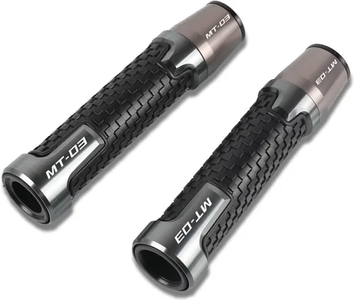 Miniatura 7 de Motorcycle Handlebar Motorcycle Aluminum Handlebar Grip Ends for MT03 MT-03 MT 03 2005-2020 2019 2018 2017 2016 7/8''22mm Handle Bar Grips Motorbike