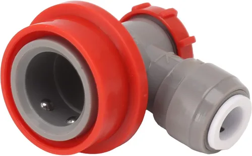 Miniatura 4 de Adaptador de conector rápido de doble apriete de 5/16 pulgadas, bloqueo de ajuste a presión, desconexión rápida, desconexión de entrada de aire