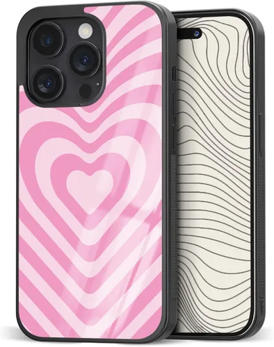 Miniatura 9 de Love Hearts - Fundas de teléfono modernas para niñas estéticas para iPhone 8 11 12 13 14 15 16 Pro Max Plus Mini Xr Xs SE para Samsung A03 A13 A53