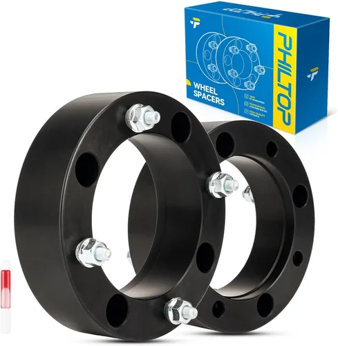 Miniatura 70 de PHILTOP Espaciador de rueda de 4 x 4 de 2 pulgadas, espaciadores de rueda centrados en las lengüetas para Polaris Trail Boss 330 2003-2013, Trail