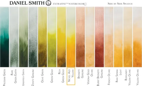 Miniatura 3 de Daniel Smith Pintura acuarela extra fina, tubo de 15 ml, amarillo AZO níquel, 284600061, 0.5 fl oz (paquete de 1)