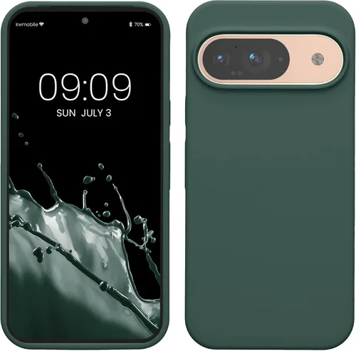 Miniatura 46 de kwmobile Funda Compatible con Google Pixel 6 Pro - Funda de Teléfono de Silicona TPU con Acabado Suave - Azul Caribe