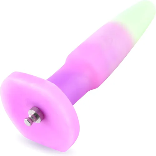 Miniatura 8 de Hismith Consolador anal de silicona de 7 pulgadas para máquina sexual Hismith Premium con sistema KlicLok, longitud insertable de 7 pulgadas