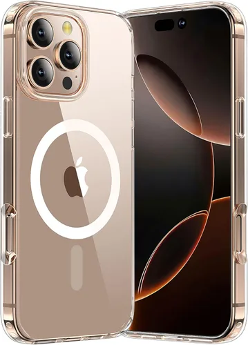 Miniatura 84 de Funda magnética diseñada para iPhone 11 Pro Max, [probada en caídas de grado militar] [compatible con MagSafe] Funda protectora delgada translúcida