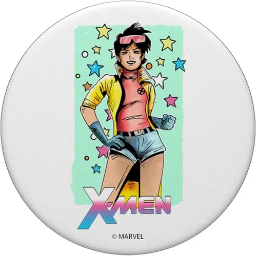 Miniatura 3 de Marvel X-Men Jubilee Retro Bubble Color Pop - PopSockets Grip y Stand para teléfonos y tabletas