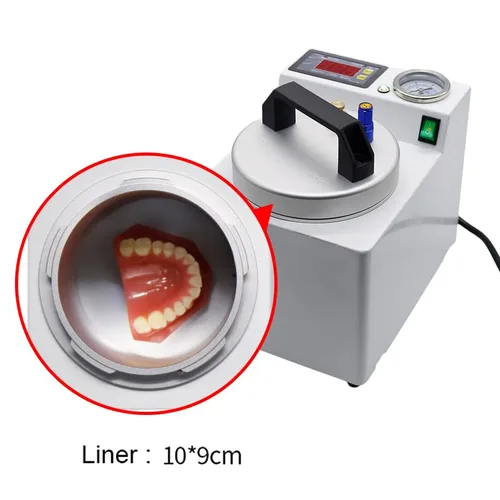 Miniatura 2 de Polimerizador de laboratorio de presión de reparación de plantación instantánea de implante portátil 65W, base de prótesis autoconsolidante 4 en 1
