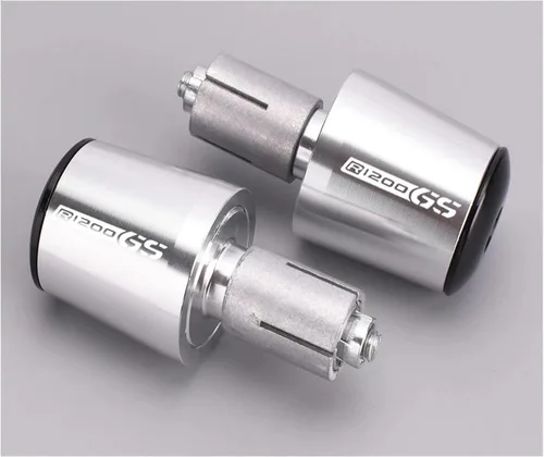 Miniatura 5 de Extremos de manillar de motocicleta de 7/8 pulgadas de 0.866 in, agarres de aluminio CNC, accesorios para BMW R1200GS R1200gs ADV R 1200 GS LC Negro