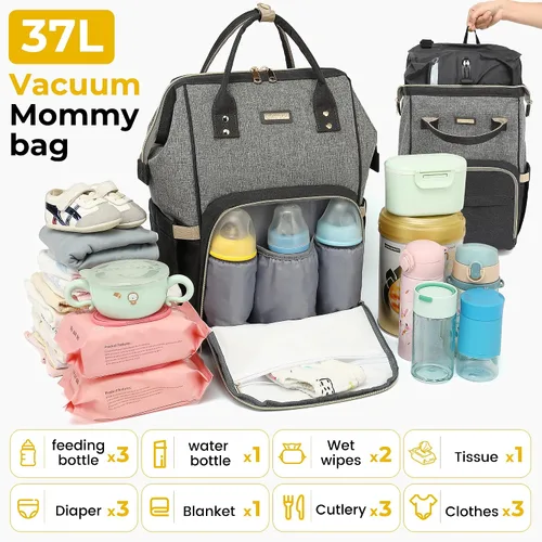 Miniatura 5 de mochila de pañales para bebe
