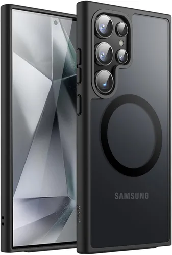 Miniatura 40 de JETech Estuche magnético para Samsung Galaxy S24 5G, compatible con MagSafe, funda protectora para teléfono con parte trasera translúcida y mate a