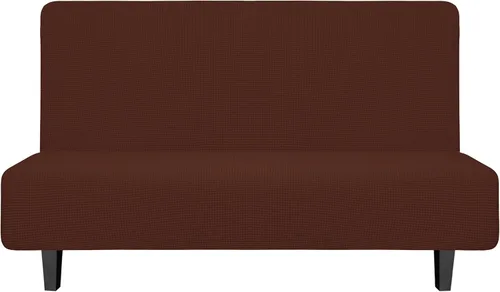 Miniatura 45 de Easy-Going - Funda elástica para futón, cubierta para sofá cama sin brazos, protector de muebles sin reposabrazos con parte inferior elástica