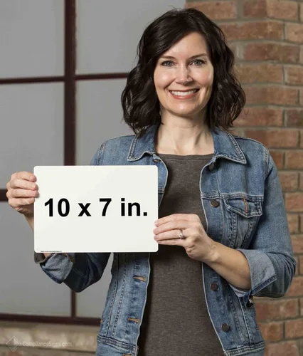 Miniatura 4 de ComplianceSigns. com Adhesivo de etiqueta de temperatura de sujeción adecuada, vinilo de 10 x 7 pulgadas para una manipulación segura de alimentos