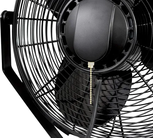Miniatura 8 de Air King 9312 Ventilador de pared de acero con recubrimiento en polvo, negro