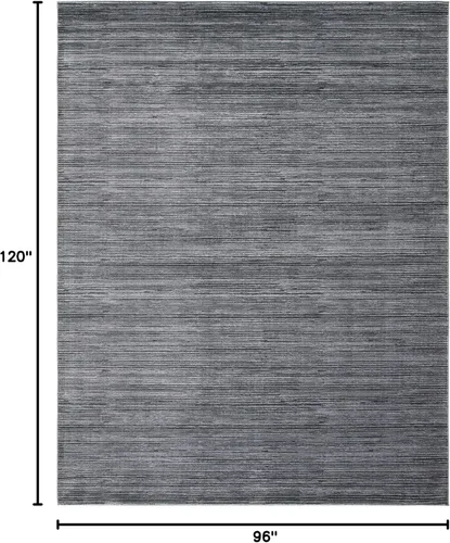 Miniatura 2 de SAFAVIEH - Alfombra de 8x10 - Colección Vision - Grande - Gris, diseño moderno ombré, sin desprendimientos y fácil de limpiar, ideal para sala