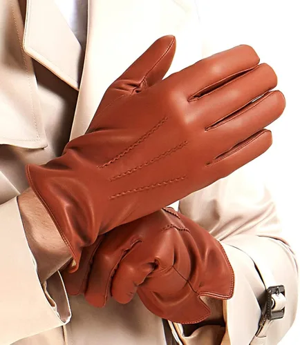Miniatura 2 de Guantes de piel de cordero de napa de lujo para hombre