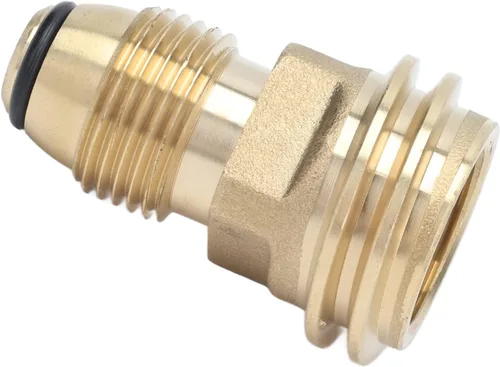 Miniatura 7 de Adaptador de accesorios de latón para tanque, conexión rápida con conexión hermética para válvula de cilindro de parrilla de gas, hecho