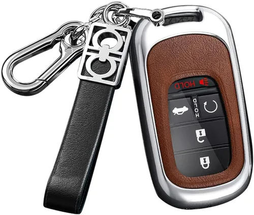 Miniatura 14 de ontto Funda inteligente para llave de automóvil inteligente para Honda Accord Civic HR-V CR-V Pilot Sport SI EX EX-L Touring 2022 2023, protector