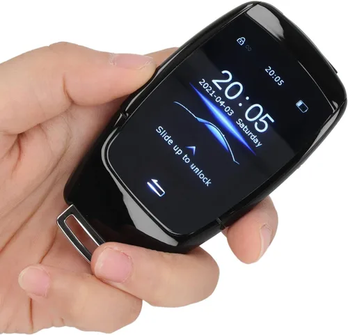 Miniatura 6 de Qiilu Llave LCD inteligente universal TK900 Pantalla táctil LCD Smart Key Remote Entrada sin llave para modelos de botón de motor de arranque y Negro