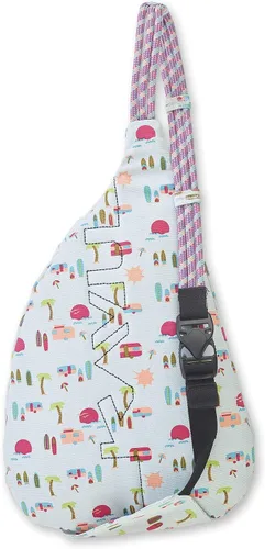 Miniatura 2 de KAVU Mini bolso de cuerda de algodón cruzado bandolera